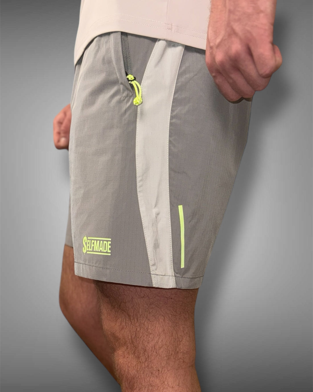 TREK 2.0 WOVEN NEON/GREY SHORTS