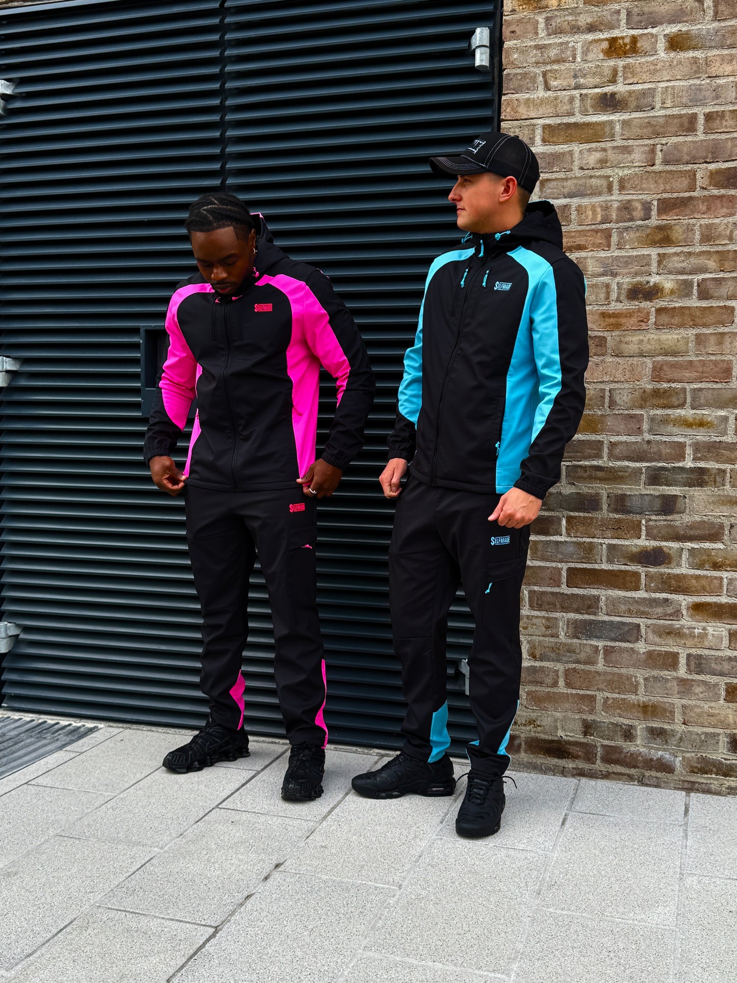 CryFleece Aqua/Black Jacket