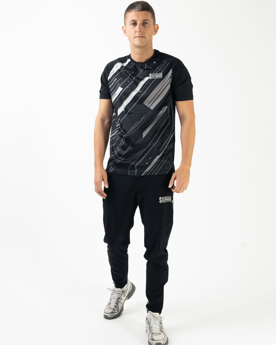 Momentum T-shirt - Black/Grey