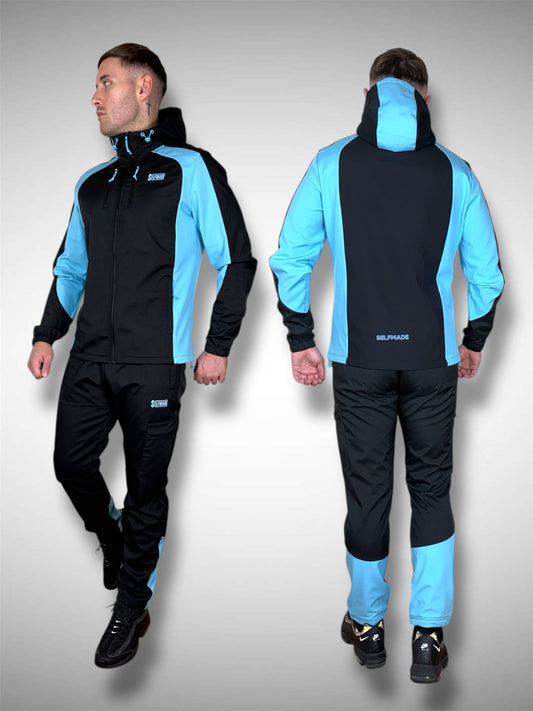 CryFleece Aqua/Black Jacket