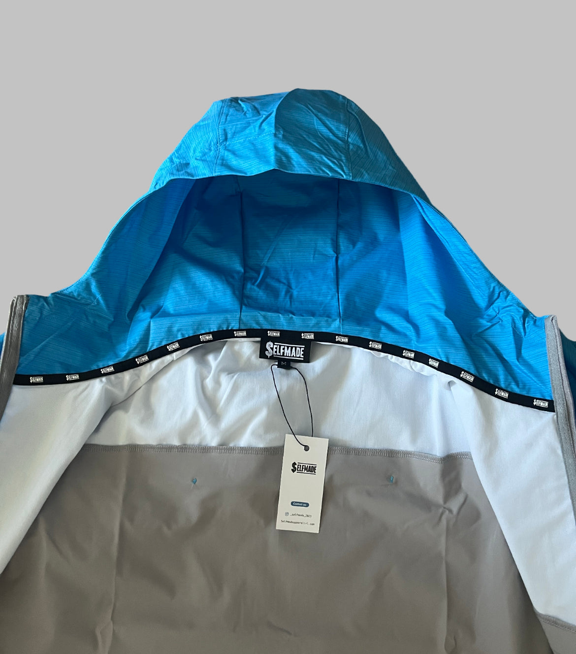 Reflect Windbreaker Jacket Azure Blue