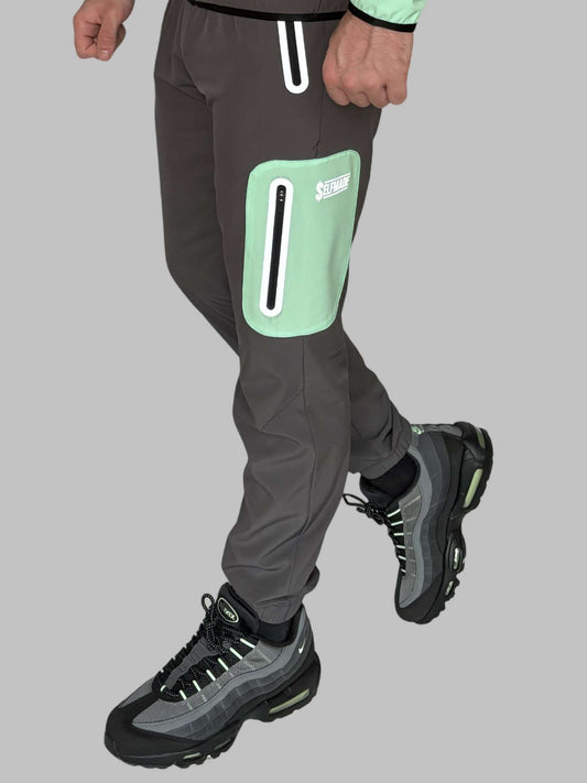 Reflect 3.0 Windbreaker Pants Mint Green/Charcoal Grey