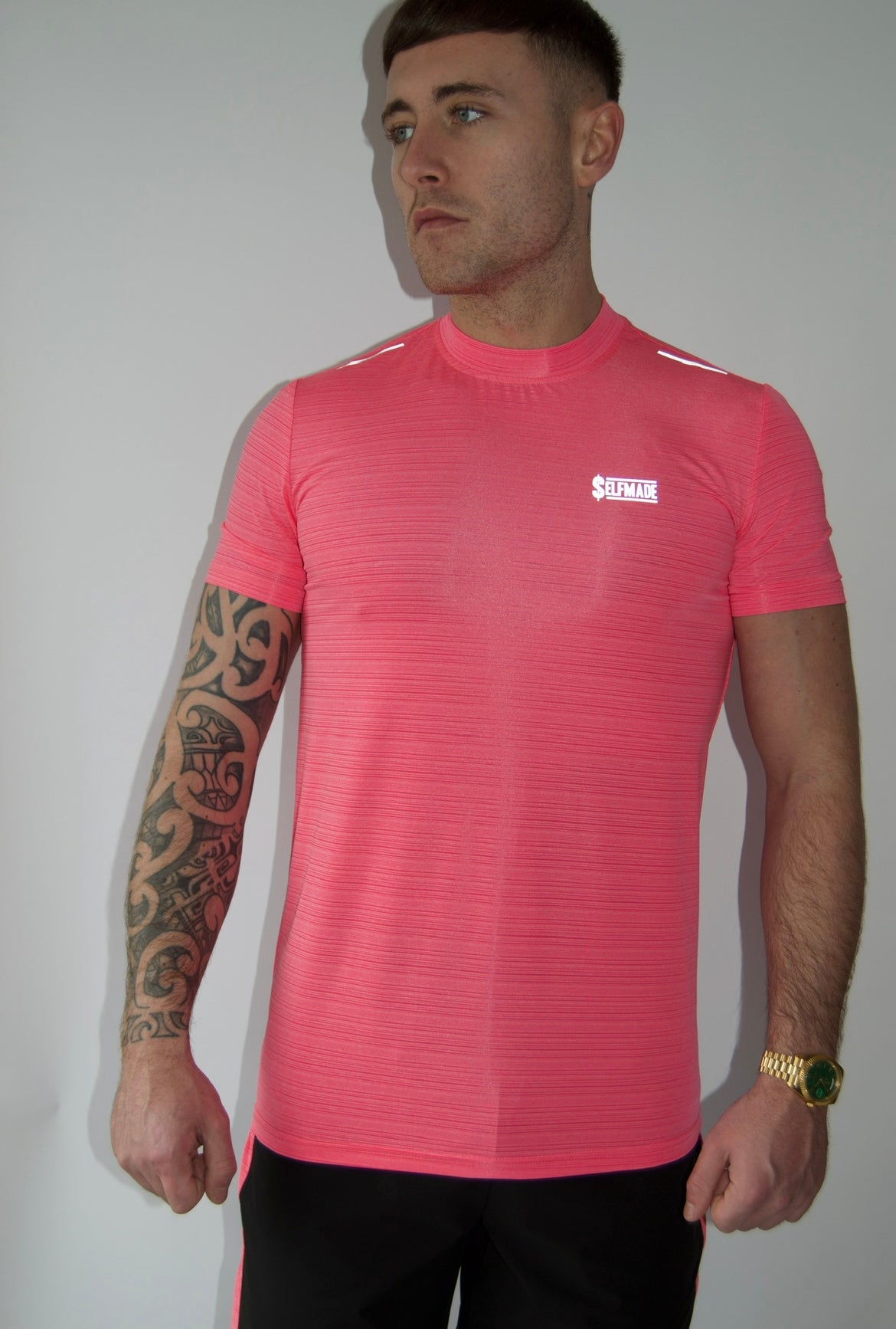 Reflective T-shirt pink