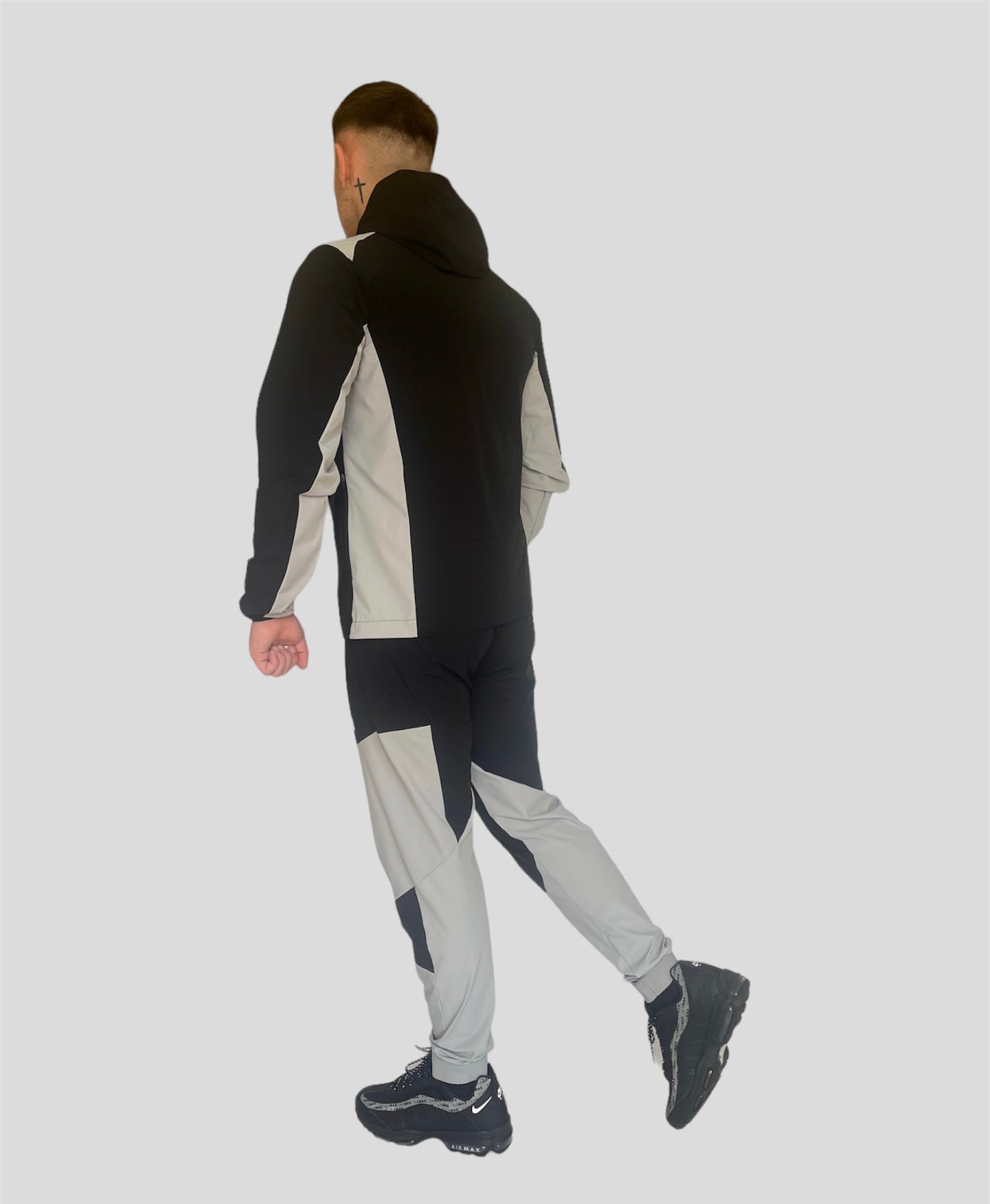 Reflect cargo track pants black/grey