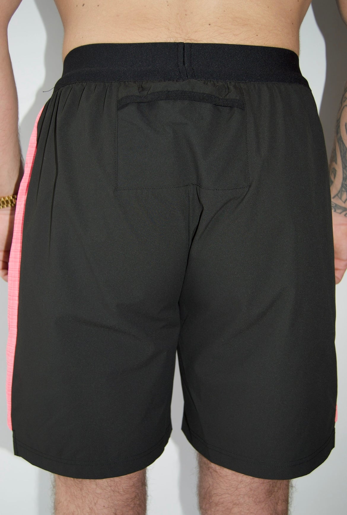 Reflective shorts black/pink