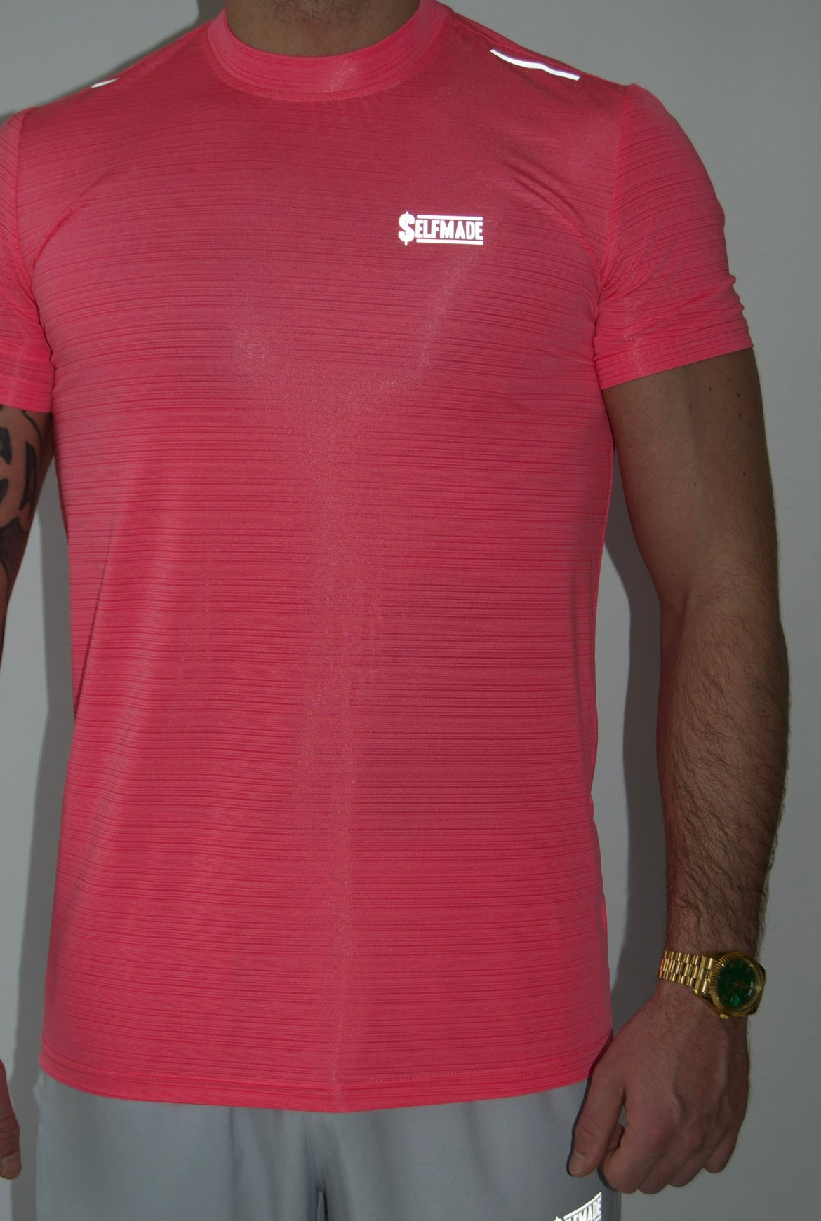 Reflective T-shirt pink