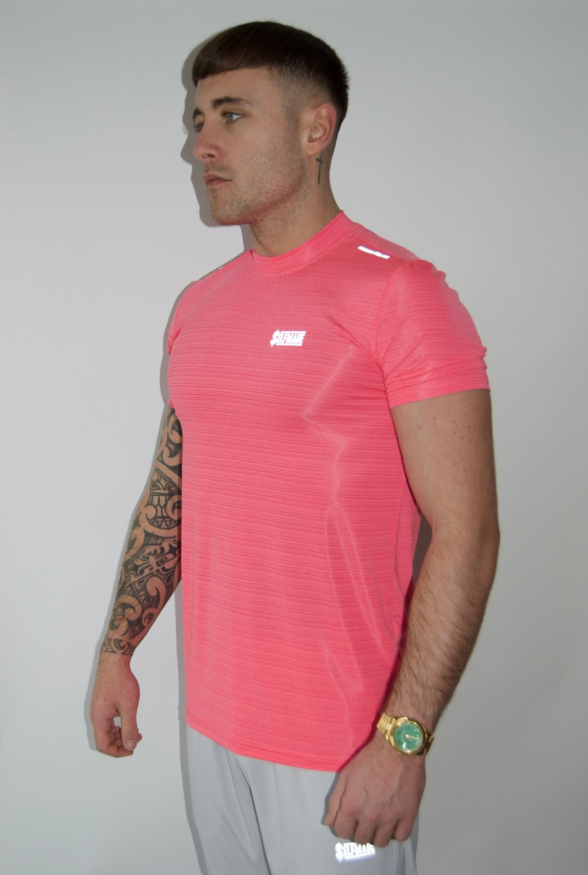 Reflective T-shirt pink